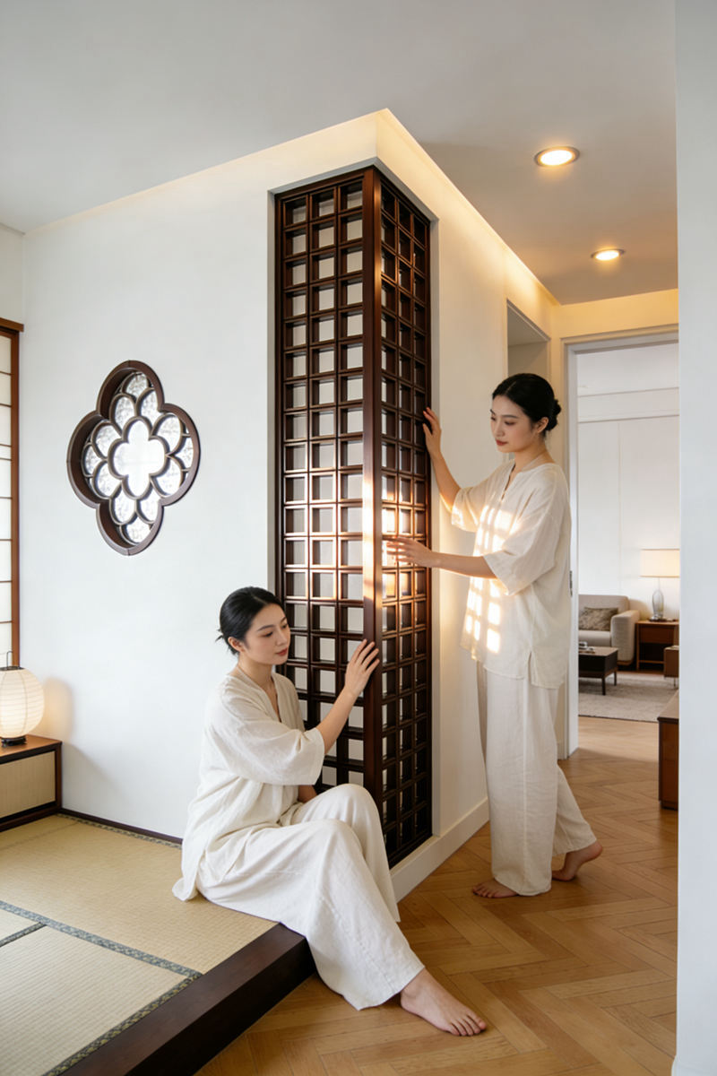 轉(zhuǎn)角屏風