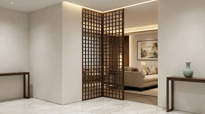 轉(zhuǎn)角屏風